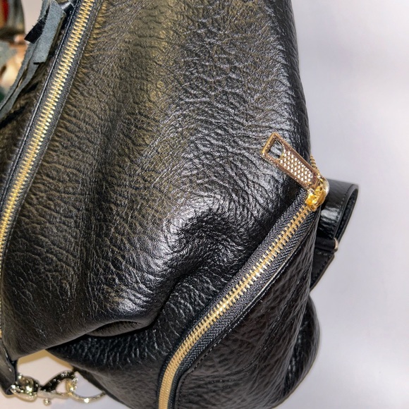 NWOT Leather Rebecca Minkoff backpack - Picture 2 of 16